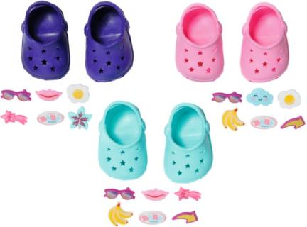 BABY born Schuhe mit Pins 4sort.43cm