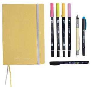 Tombow Creative Journaling Kit BRIGHT, inkl. Notizbuch