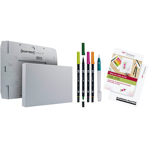 Tombow Watercoloring-Leinwand-Set "Florale Buchstaben