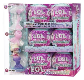 LOL Surpr. Mermaids! Tots,sort.i.Dpy