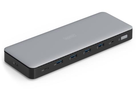 HDMI,DP,USBA,USBC,RJ45,DC,Audio silber