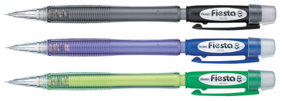 Pentel Druckbleistift Fiesta AX105, transparent-schwarz (5102318)