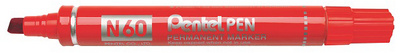 Pentel Permanent-Marker N60, rot, K eilspitze (5102409)