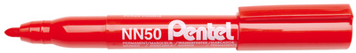 Pentel Permanent-Marker GREEN-LABEL NN50, rot (5102413)