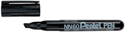 Pentel Permanent-Marker GREEN-LABEL NN60, schwarz (5102416)