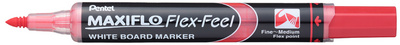 Pentel Whiteboard-Marker MAXIFLO Fl ex-Feel, rot (5102507)
