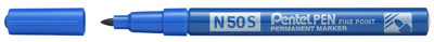 Pentel Permanent-Marker N50S, Runds pitze fein, blau (5102529)