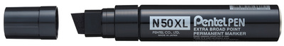Pentel Permanent-Marker N50XL, Keil spitze breit, schwarz (5102533)