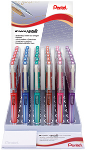 Pentel Gel-Tintenroller K230, farbi g sortiert, Display (5103044)