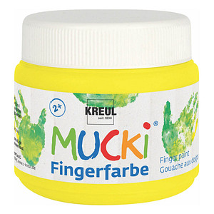 KREUL MUCKI Fingerfarbe neongelb 150,0 ml