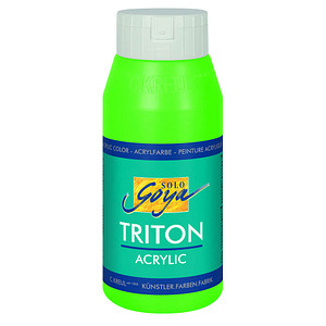KREUL Acrylfarbe SOLO Goya TRITON, neon-grün, 750 ml