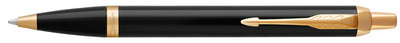 PARKER Kugelschreiber Parker PARKER IM Black Lacquer M Blau