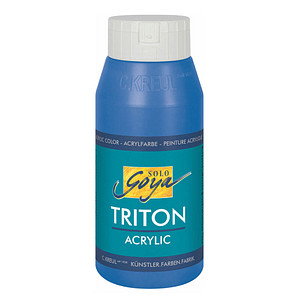 KREUL SOLO GOYA Triton Acrylfarbe coelinblau 750,0 ml