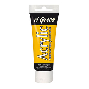 KREUL Acrylfarbe el Greco, kadmiumgelb, 75 ml Tube