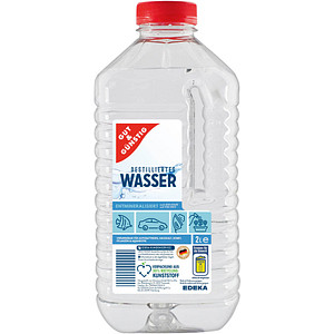 GUT&GÜNSTIG Destilliertes Wasser 2 l