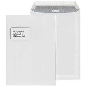 ÖKI Versandtaschen DIN C4 mit Fenster weiß 250 St.