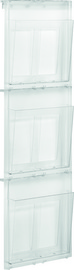 helit Wanddisplay "the placativ", 9 x DIN A4 hoch, glasklar
