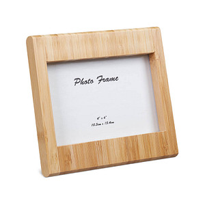 relaxdays Bilderrahmen braun 16,5 x 15,5 cm