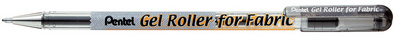 Pentel Textil Gel-Tintenroller BN15 , schwarz (5231501)