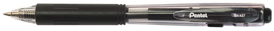 Pentel Druckkugelschreiber BK437, s chwarz (5231542)