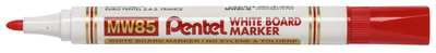 Pentel Whiteboard-Marker MW85, Rund spitze, rot (5231766)