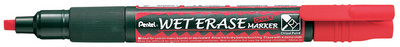 Pentel Kreidemarker WET ERASE SMW26 , Keilspitze, rot (5231774)
