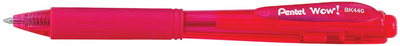Pentel Druckkugelschreiber WOW BK44 0, pink (5232195)