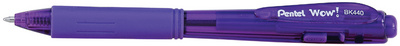 Pentel Druckkugelschreiber WOW BK44 0, violett (5232197)