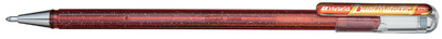 Pentel Hybrid Gel-Tintenroller Dua l Pen, orange/gelb (5232291)