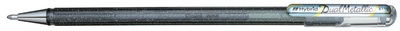 Pentel Hybrid Gel-Tintenroller Dua l Pen, silber (5232295)