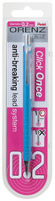 Pentel Orenz Druckbleistift blau B 0,2 mm