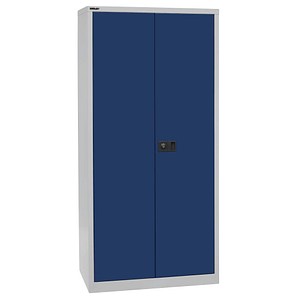 BISLEY Stahlschrank HC782S4G505 lichtgrau, oxofordblau 91,4 x 50,0 x 195,0 cm