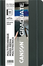 CANSON Skizzenbuch GRADUATE Mixed Media, 140 x 216 mm