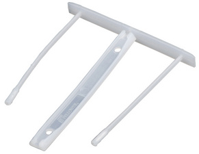 FELLOWES Archiv-Abheftbügel Bankers Box, weiß, zweiteilig aus Kunststoff, für e