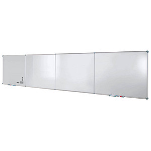 Endlos Whiteboard Erweiterung, grau 90x120 cm, Kunststoffbeschichtet,