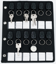 STOP Schlüsseleinlage RPET TIMOR, A4, für Ordner