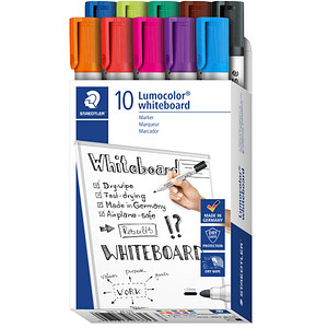 STAEDTLER Lumocolor Whiteboard-Marker 351B, 10er Pack