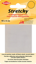 KLEIBER Stretchy-Bügel-Flicken, 400 x 60 mm, weiß