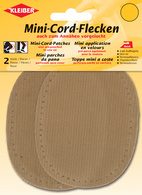KLEIBER Mini-Cord-Flecken, 110 x 85 mm, beige