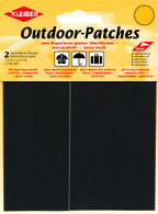 KLEIBER Outdoor-Patches, selbstklebend, 65 x 120 mm, schwarz