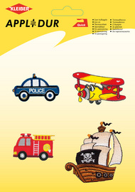 KLEIBER Applikations-Sortiment "Vehicles 2", 4 Motive