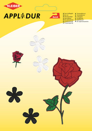 KLEIBER Applikations-Sortiment "Flowers 1", 6 Motive