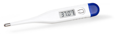 HARO Fieberthermometer, feste Spitze, weiß/blau