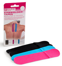 HARO Kinesiologie-Tapes "Schulter & Nacken", farbig sortiert