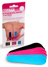 HARO Kinesiologie-Tapes "Rücken", farbig sortiert
