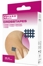 HARO Crosstape/Gitterpflaster, Größe: S, blau