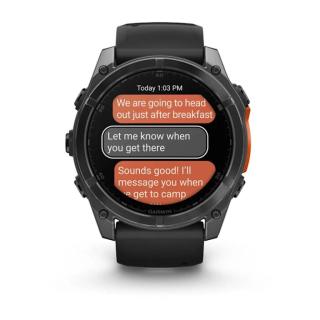GARMIN fenix 8 - 51 mm AMOLED Schwarz/Schiefergrau (010-02905-00)