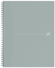 Oxford Sprialbuch Origins, DIN A4, kariert, grau