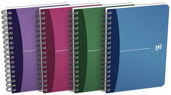 Oxford Office Spiralbuch, DIN A6, k ariert, 90 Blatt, PP (5401040)