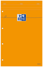 Oxford Notizblock, 210 x 315, seyès , 80 Blatt, orange (5401495)
